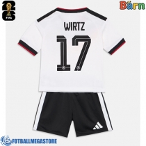 Fotballdrakt Barn Tyskland Florian Wirtz #17 Hjemmedraktsett VM 2026 Kortermet (+ Korte bukser)